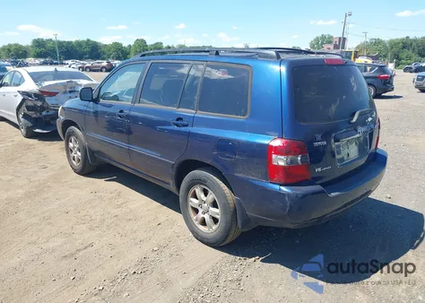 2004 Toyota Highlander V6 z USA, uszkodzony, nr VIN JTEEP21A840025685
